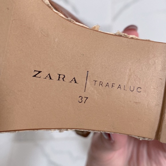 Zara Trafaluc Espadrilles- Size US 6.5 / EU 37 - Picture 7 of 7